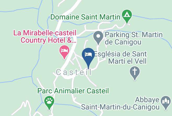 Pyrenees Orientales - Hotel Le Relais Saint Martin Maps