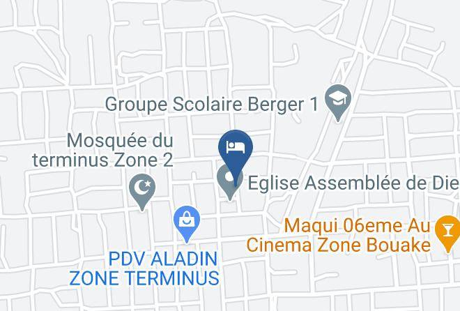 Bouake - Hotel Le Repos Du Centre Maps
