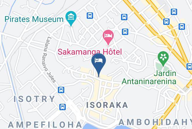 Antananarivo Renivohitra - Hotel Le Riad Tana Isoraka Maps