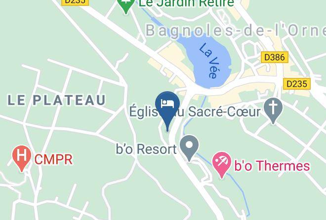 Orne - Hotel Spa Le Roc Au Chien Maps