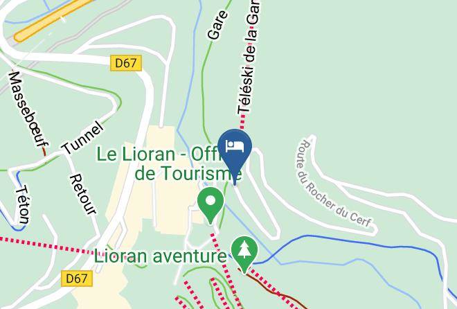 Cantal - Hotel Le Rocher Du Cerf Maps