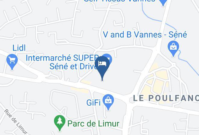 Morbihan - Hotel Le Rohu Maps