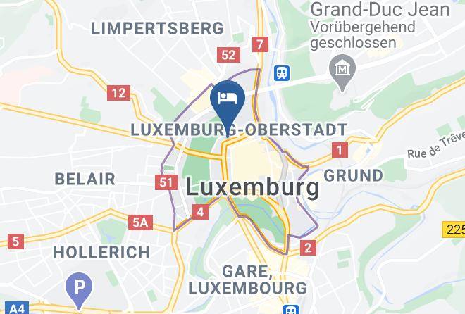Luxembourg - Hotel Le Royal Maps