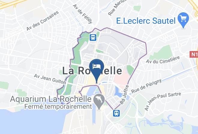 Charente Maritime - Hotel Le Rupella Maps