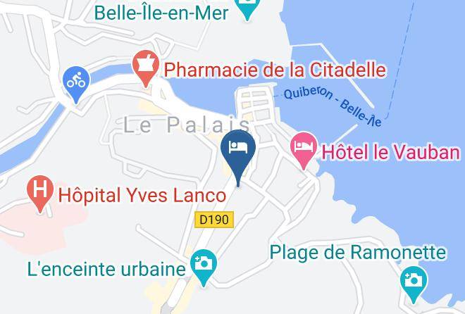 Morbihan - Hotel Saint Amant Maps