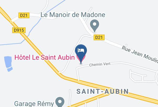 Seine Maritime - Hotel Le Saint Aubin Maps