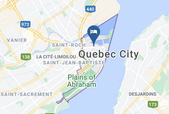 Capitale Nationale - Hotel Le Saint Paul Maps