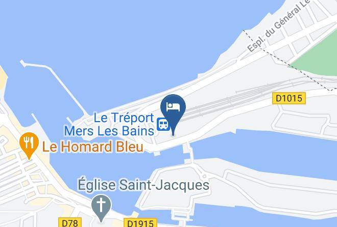 Seine Maritime - Hotel Le Saint Yves Maps