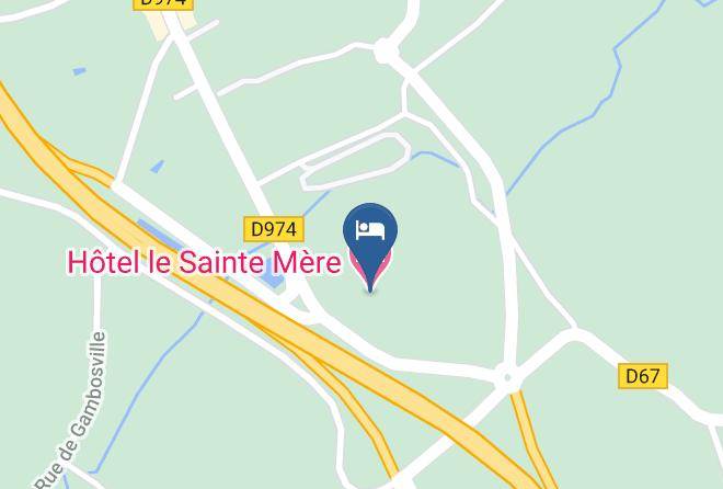 Manche - Hotel Le Sainte Mere Maps