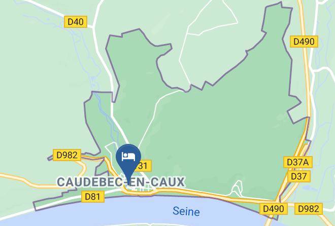 Seine Maritime - Hotel Le Saint Philippe Maps