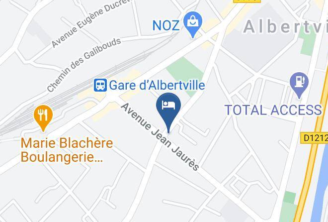 Savoie - Hotel Le Savoie Albertville Maps