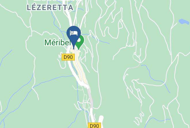 Savoie - Hotel Le Savoy Meribel Maps
