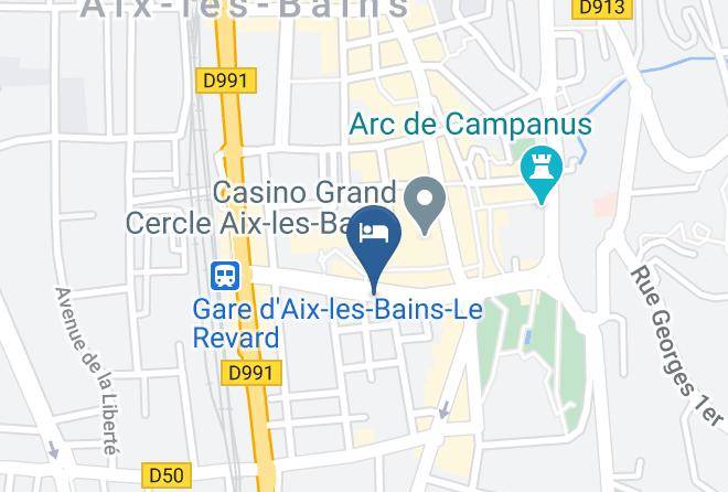 Savoie - Hotel Le Savoy Maps