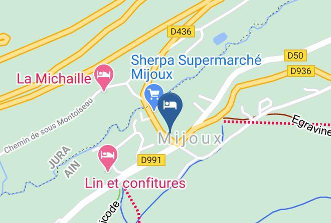 Ain - Hotel Le Soleil Maps