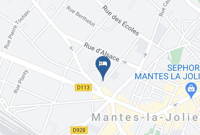 Yvelines - Hotel Le Strasbourg Maps