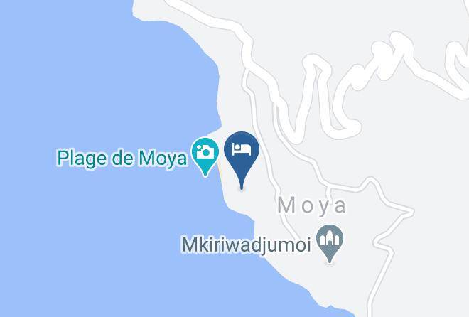 Moutsamoudou - Hotel Le Sultan Maps