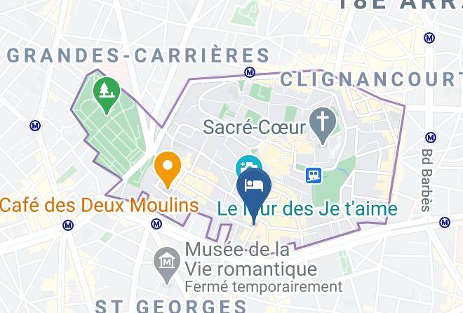 Paris - Hotel Le Surcouf Maps