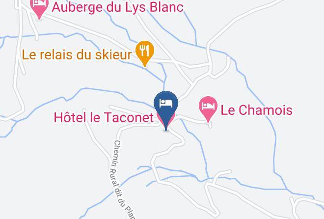 Haute Savoie - Hotel Le Taconet Maps
