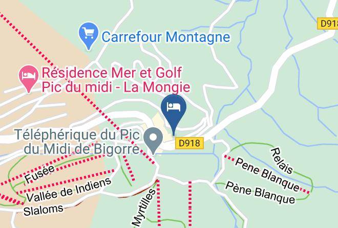 Hautes Pyrenees - Hotel Le Taoulet Maps