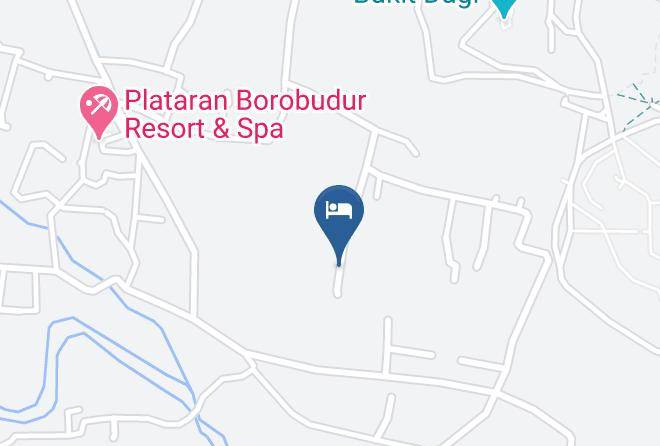 Magelang Regency - Hotel Le Temple Borobudur Maps