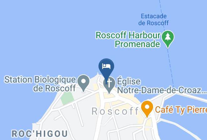 Finistere - Hotel Le Temps De Vivre Roscoff Maps