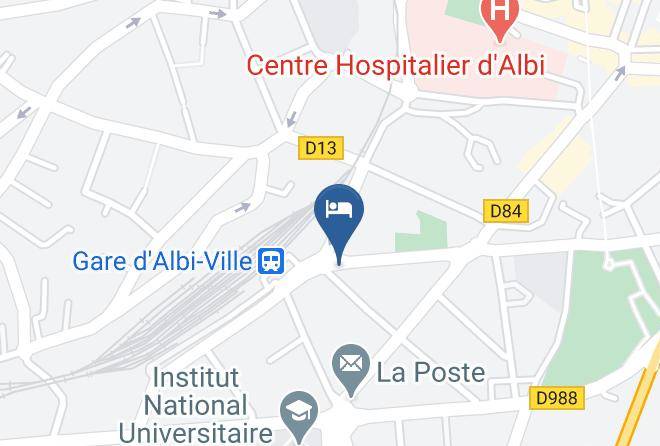 Tarn - Hotel Terminus D'albi Maps