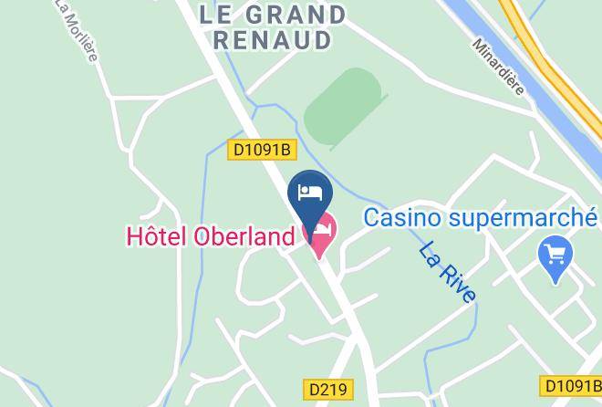 Hotel Le Terminus Map