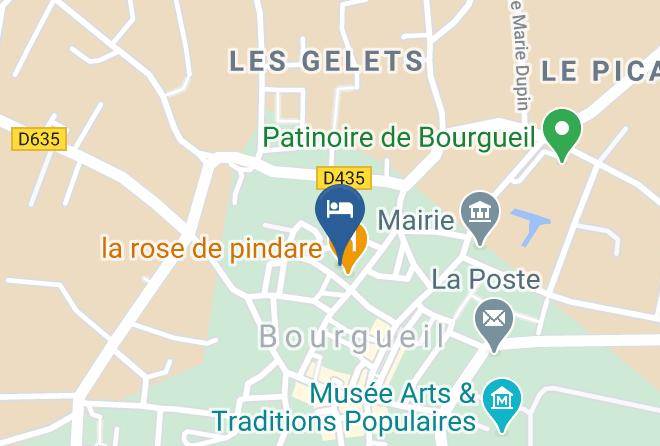 Indre Et Loire - Hotel Le Thouarsais Chez Pylo'gis Maps