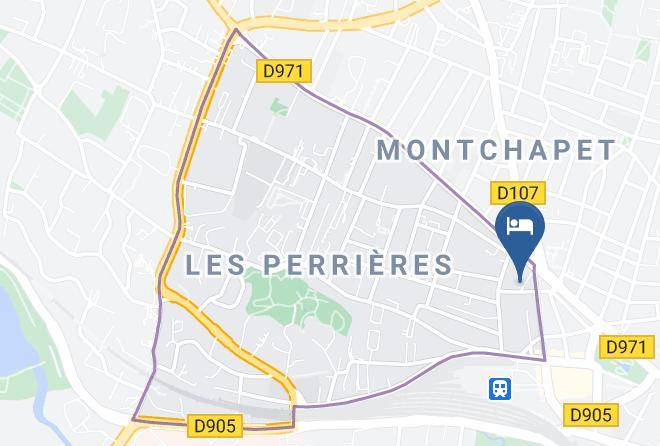 Cote D Or - Hotel Le Thurot Maps