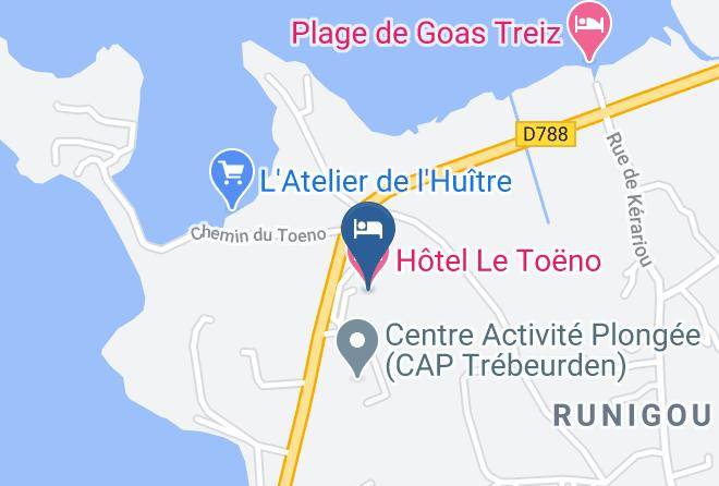 Hotel Le Toeno Map