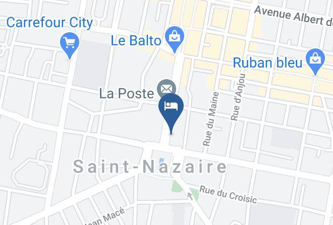 Loire Atlantique - Hotel Le Touraine Maps