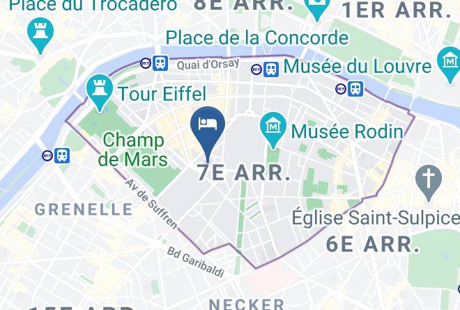 Paris - Hotel Le Tourville Maps