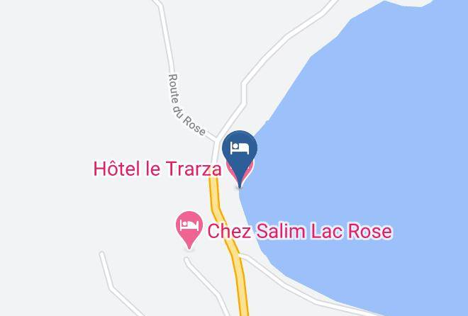 Rufisque - Hotel Le Trarza Maps