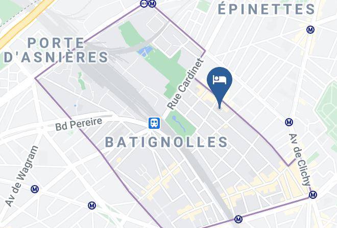 Paris - Hotel Le Trente Maps