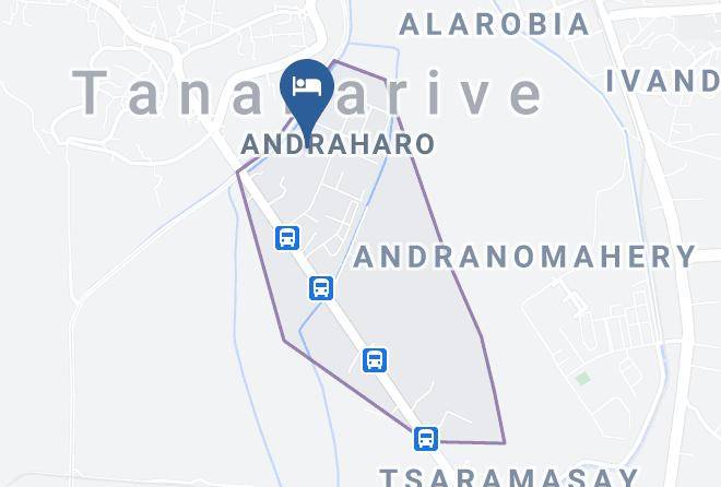 Antananarivo Renivohitra - Hotel Le Vahiny Montparnasse Maps