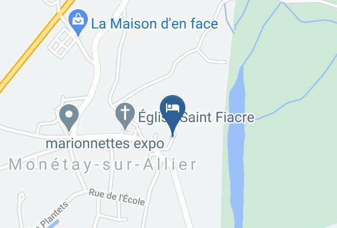 Allier - Hotel Le Val D'allier Maps