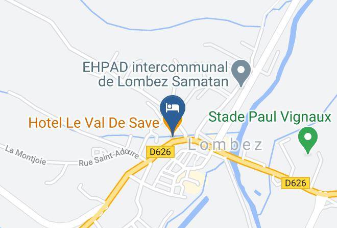 Gers - Hotel Le Val De Save Maps