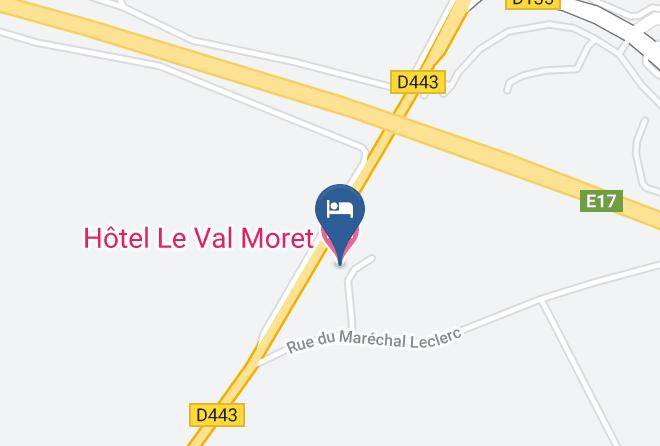Aube - Hotel Le Val Moret Maps