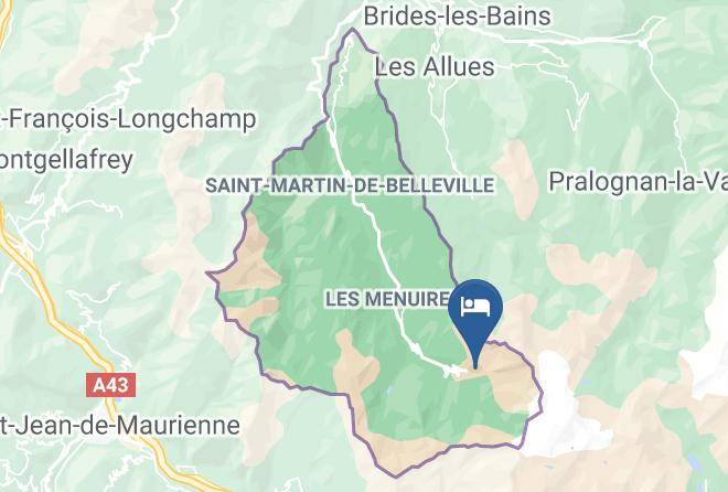 Savoie - Hotel Le Val Thorens Maps