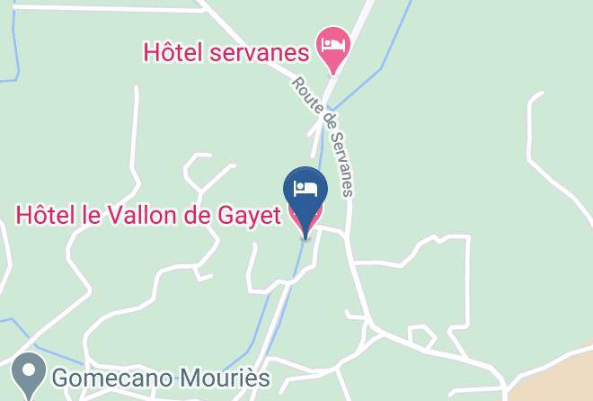 Bouches Du Rhone - Hotel Le Vallon De Gayet Maps