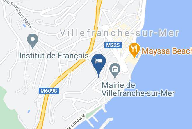 Maritime Alps - Hotel Le Vauban Maps