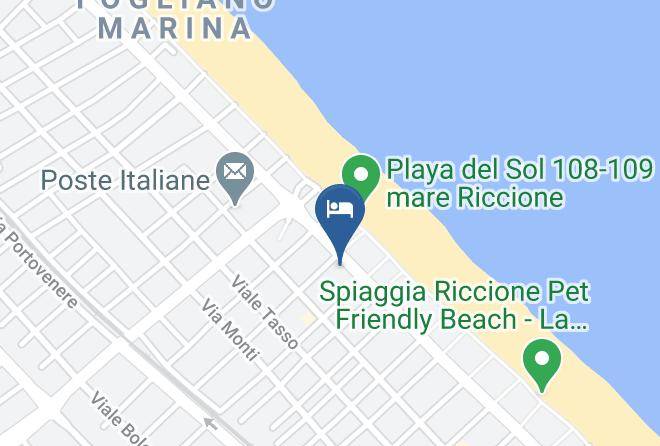 Rimini - Hotel Le Vele Maps