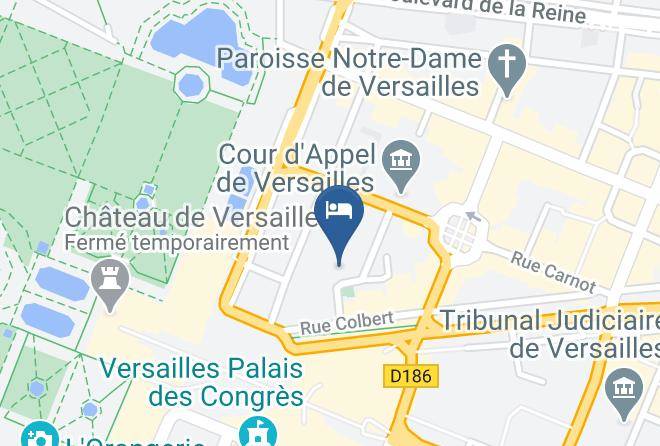 Yvelines - Hotel Le Versailles Maps