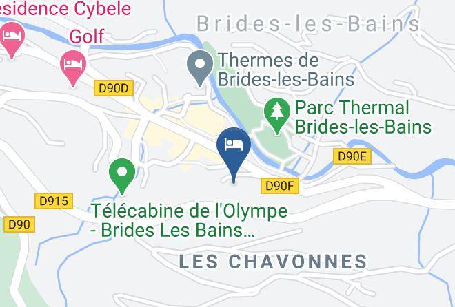 Savoie - Hotel Le Verseau Maps