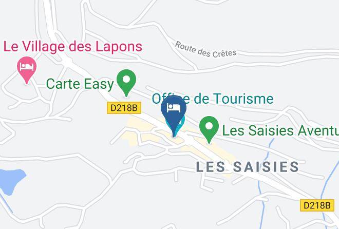 Savoie - Hotel Le Very Maps