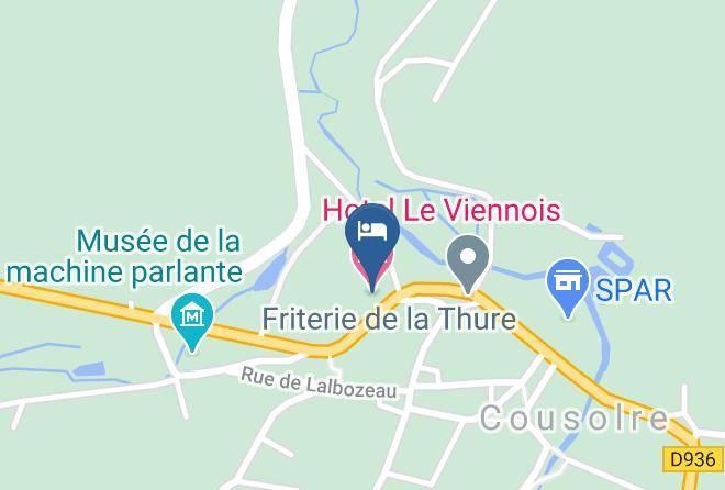 Nord - Hotel Le Viennois Maps