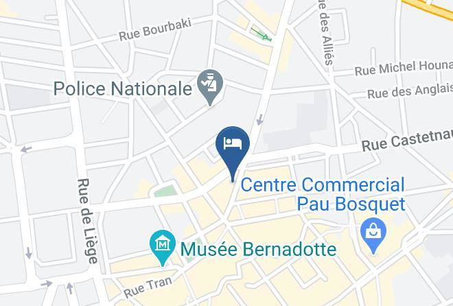 Pyrenees Atlantiques - Hotel Le Vieux Greement Maps