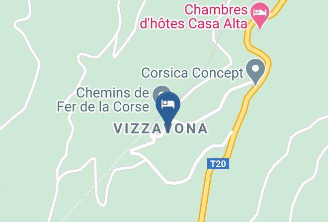 Northernsica - Hotel Restaurant Le Vizzavona Maps