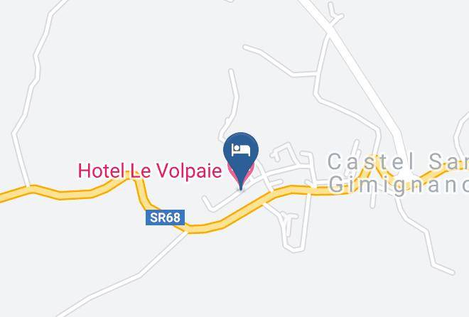 Hotel Le Volpaie Map