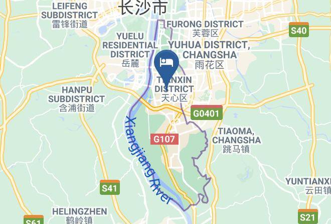 Changsha - Hotel Leader Changsha Maps
